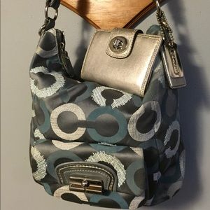 Coach bag and coach wallet